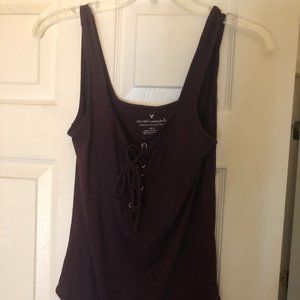 American Eagle Body Suit Maroon